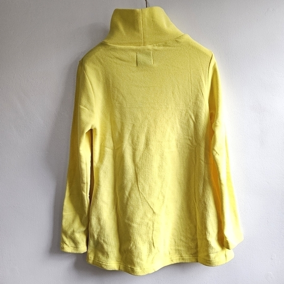 New Dudley Stephens Cobble Hill Terry Turtleneck Sunshine Fleece NWT X-Small - Picture 12 of 16